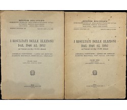  I risultati delle elezioni dal 1946 al 1952 nei Comuni con oltre 10.000 abitant