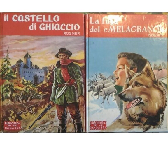 Il Castello di Ghiaccio - La fuga del Melagrano  di J. Rosmer - P. Besbre,  1962