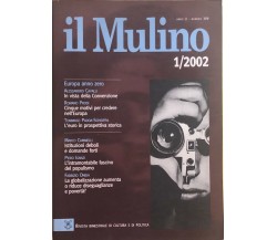 Il Mulino 1/2002, Anno LI - Nr.399 di Aa.vv., 2002, Il Mulino