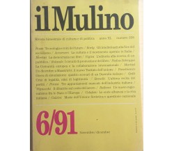 Il Mulino 6/1991, Anno XL - Nr.338	di Aa.vv., 1991, Il Mulino