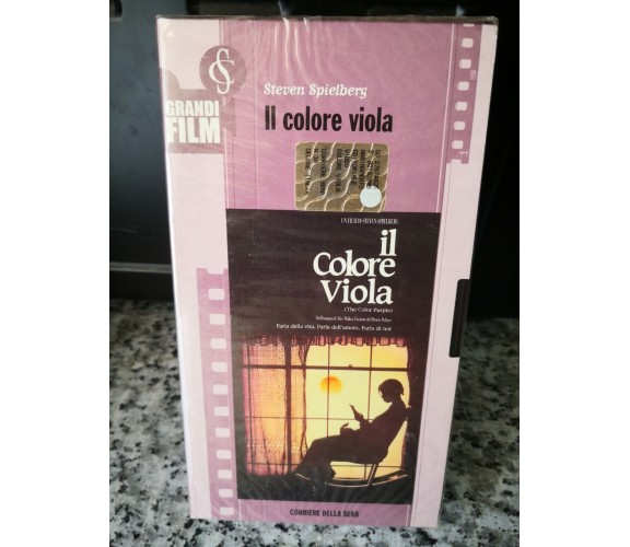 Il colore Viola - vhs- 1985 -  corriere della sera -F