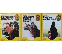 Il giallo dei ragazzi 3 volumi di Enzo Russo, Arnoldo Mondadori Editore