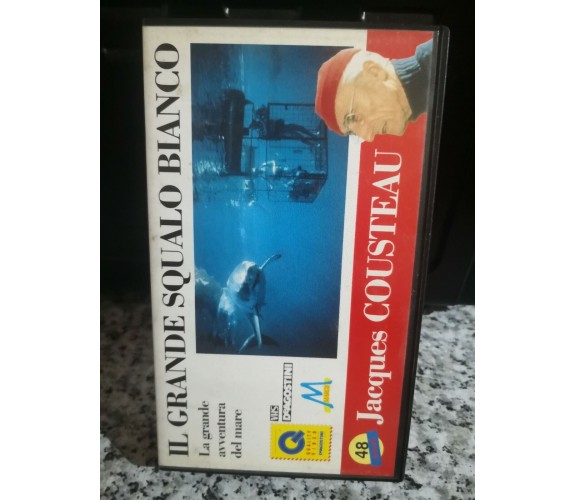 Il grande squalo bianco - vhs - 1993 - DeAgostini -F