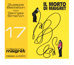 Il morto di Maigret letto da Giuseppe Battiston. Audiolibro di Simenon Georges