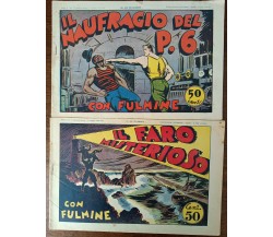 Il naufragio del P.6; Il faro misterioso - AA. VV. - EE.VV., 1939 - A