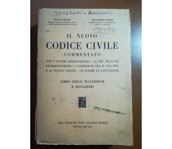 Il nuovo codice civile - Nicola e Francesco Stolfi - Jovene - 1941 - M