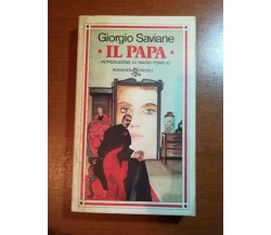 Il papa - Giorgio Saviane - Rizzoli - 1980 - M