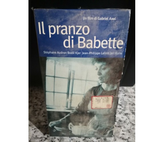 Il pranzo di babette - vhs - 1987 - L'Unità -F