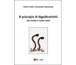 Il principio di significatività, Fabiola Gallio, Alessandro Masciarelli (2013)