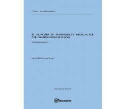 Il principio di sussidiarietà orizzontale nell’ordinamento italiano. Analisi e p