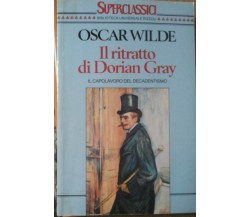 Il ritratto di Dorian Gray - Oscar Wilde - Rizzoli,1989 - R