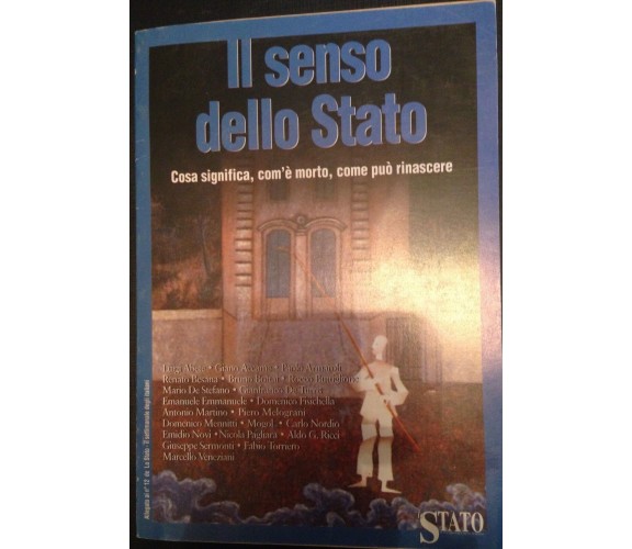 Il senso dello stato - AA.VV. _ Lo stato - 1998 - M