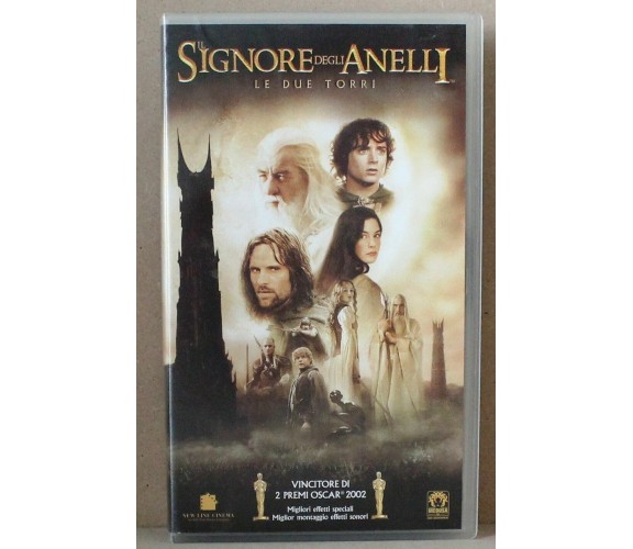Il signore degli anelli - le due torri - vhs - medusa - 2002- F