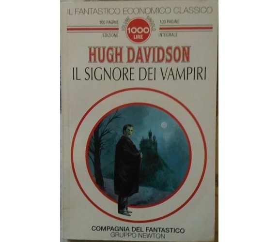 	 Il signore dei vampiri - Hugh Davidson,  1994,  Compagnia Del Fantastico 