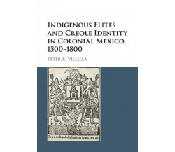 Indigenous Elites and Creole Identity in Colonial Mexico, 1500-1800 - 2018