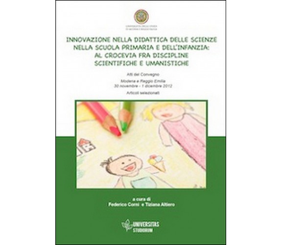 Innovazione nella didattica delle scienze nella scuola primaria e dell’infanzia.