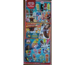Insegna adesiva Gelati Algida 2016