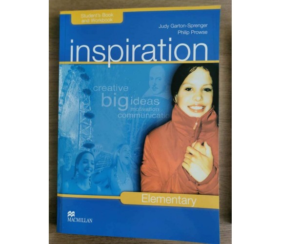 Inspiration elementary - Garton-Sprenger/Prowse - MacMillan - 2012 - AR