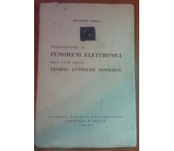 Introduzione ai fenomeni elettronici - G. Dilda - LeB - 1950 - M