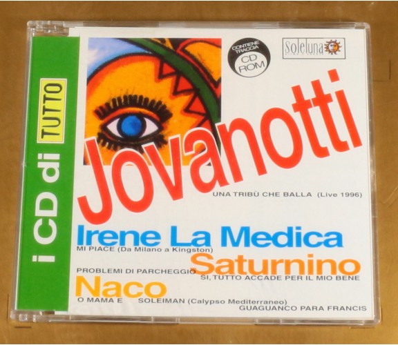 JOVANOTTI-.LA MEDICA-SATURNINO-NACO-i cd di TUTTO 1996