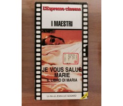 Je vous salue Marie - J-L. Godard - L'Espresso - 1985 -  VHS - AR