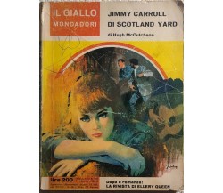 Jimmy Carroll di Scotland Yard di Hugh Mccutcheon,  1965,  Mondadori