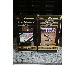 Juve tricolore e juventus Argentinos juniors 6.4. dcr -Vhs - La gazzetta -F