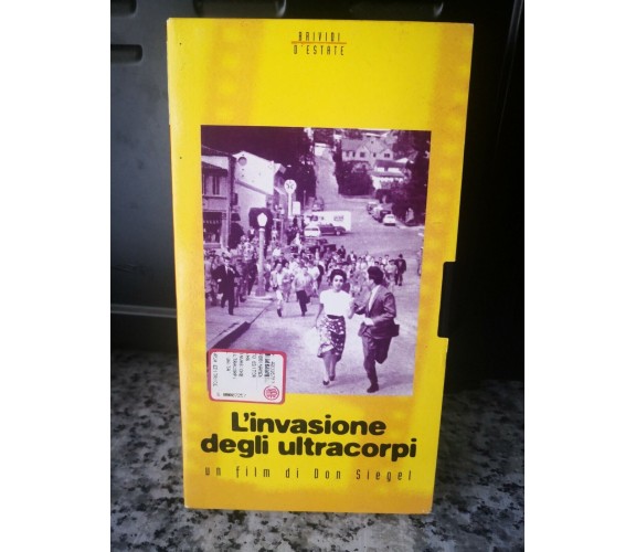 L' Invasione degli ultracorpi - vhs- 1956 - L' Unità -F