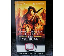 L' Ultimo dei  Mohicani - Vhs -1992- Corriere della sera -F