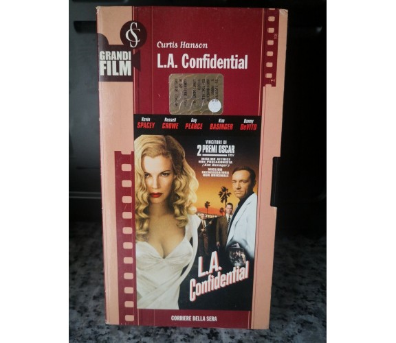 L.A. Confidential - Vhs- 1997 - corriere della sera - F