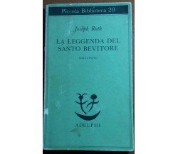 LA LEGGENDA DEL SANTO BEVITORE - JOSEPH ROTH - ADELPHI - 1980 - M