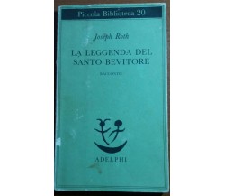LA LEGGENDA DEL SANTO BEVITORE - JOSEPH ROTH - ADELPHI - 1980 - M