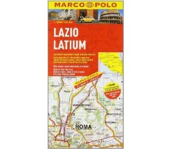 LAZIO 1:200.000. EDIZ. MULTILINGUE - Aa.vv.,  2011,  Edt 