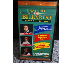 L'Arte del Biliardo - vhs - 1995 -DeAgostini - F