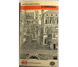 La Mandragola di Niccolò Machiavelli,  1964,  Giulio Einaudi Editore