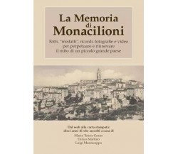 La Memoria di Monacilioni. Fatti, “misfatti”, ricordi, fotografie e video per pe