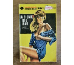 La bionda del bar - P. Landers - Edizioni WAMP - 1970 - AR