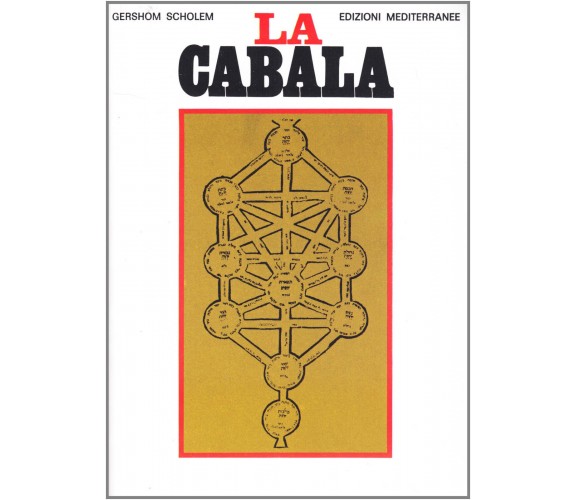 La cabala - Gershom Scholem - Edizioni Mediterranee, 1983