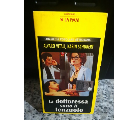 La dottoressa sotto il lenzuolo VHS - 1976 - F