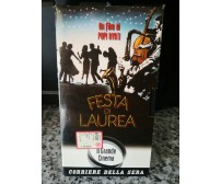 La festa di Laurea - vhs - 1985 - corriere della sera - F
