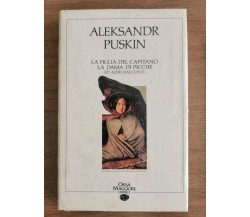 La figlia del capitano, La dama di picche ed altri racconti - A.Puskin-1989-AR