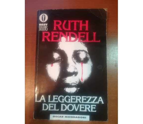 La leggerezza del dovere - Ruth Rendell - Mondadori - 1996 - M