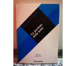 La passione della notte	 di Frank Giorgio,  1982,  Feltrinelli-F