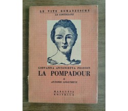 La pompadour - G.A. Poisson - Margutta editrice - 1944 - AR