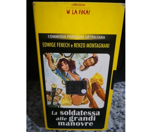 La soldatessa alle grandi manovre (1978) VHS - F