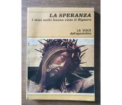 La speranza - AA. VV. - 1972 - AR