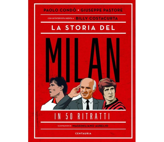 La storia del Milan in 50 ritratti - Paolo Condò, Giuseppe Pastore - 2020