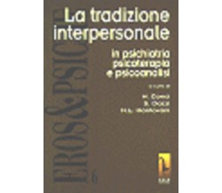 La tradizione interpersonale in psichiatria, psicoterapia e psicoanalisi di Marc