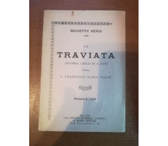 La traviata - Giuseppe Verdi - Floreal - M