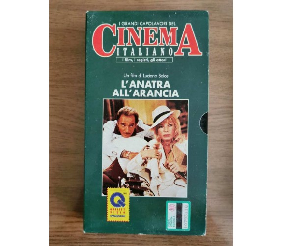 L'anatra all'arancia - L. Salce - De Agostini - 1991 - VHS - AR